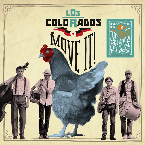 обкладинка Los Colorados - Move It!