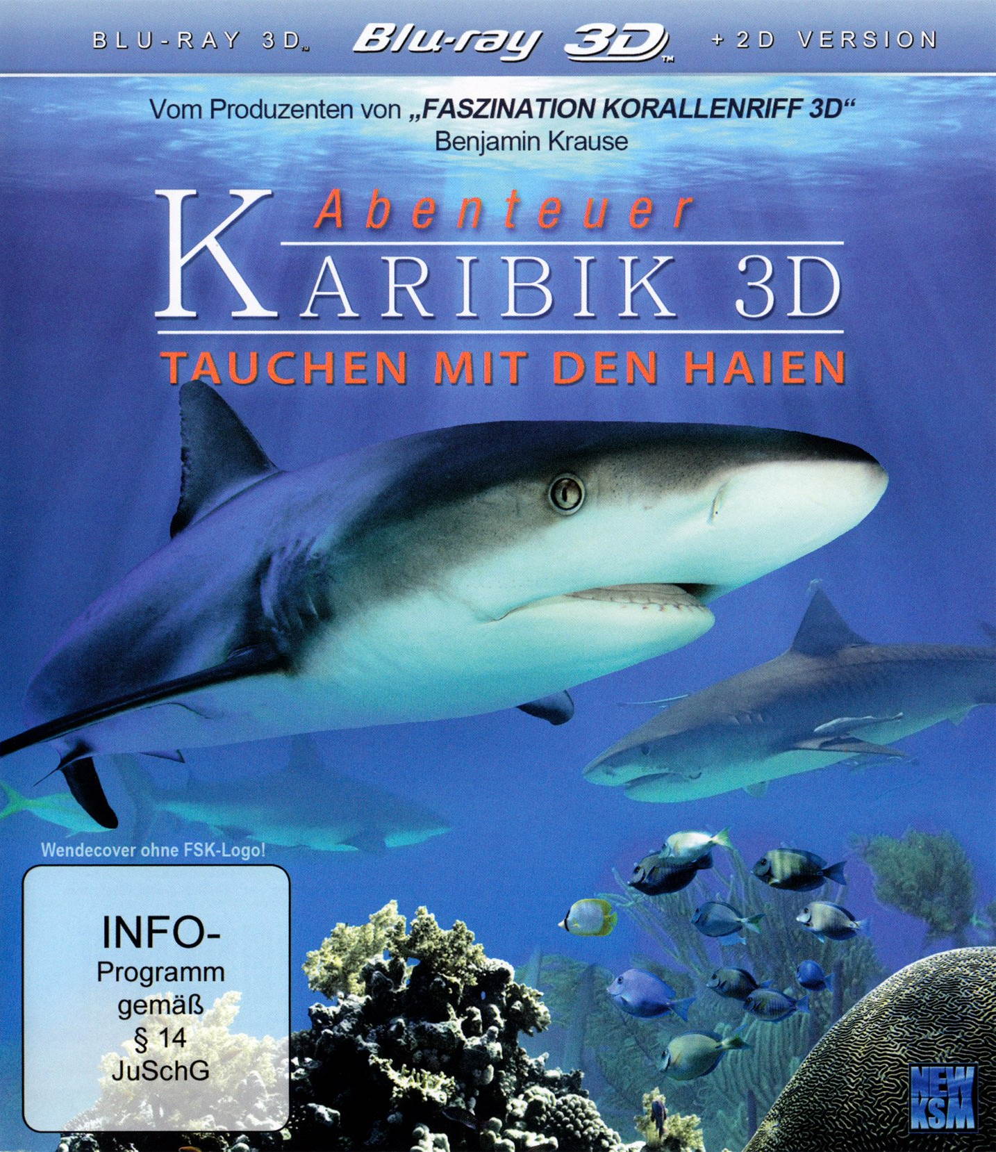 Карибські острови: Занурення з акулами / Abenteuer Karibik - Tauchen mit den Haien (2012) BDRip-AVC