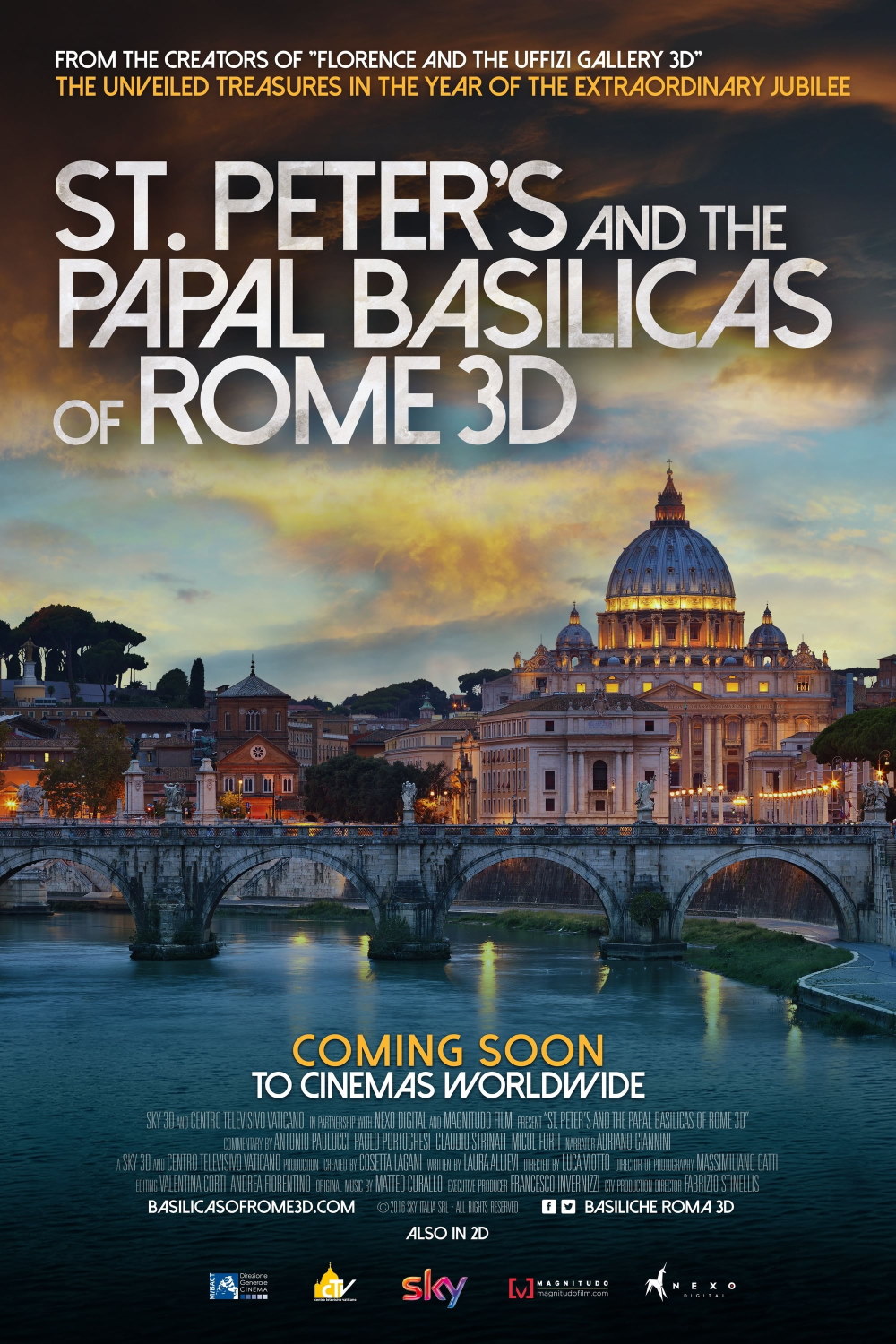 Собор святого Петра та патріарші базиліки Риму / St. Peter's and the Papal Basilicas of Rome (2016) BDRip-AVC
