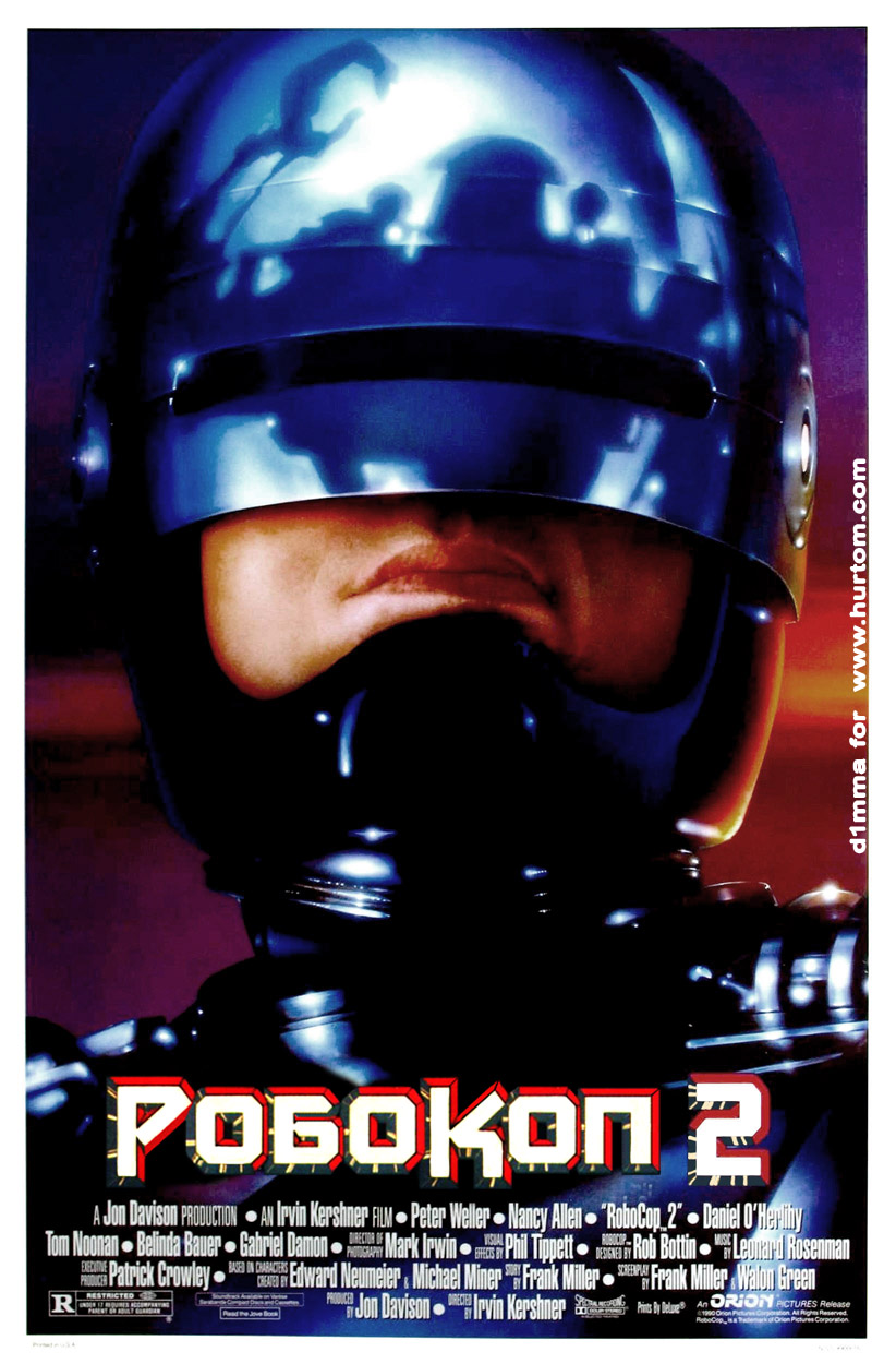 Робокоп 2 / Robocop 2 (1990) BDRip-AVC Ukr/Eng | sub Eng