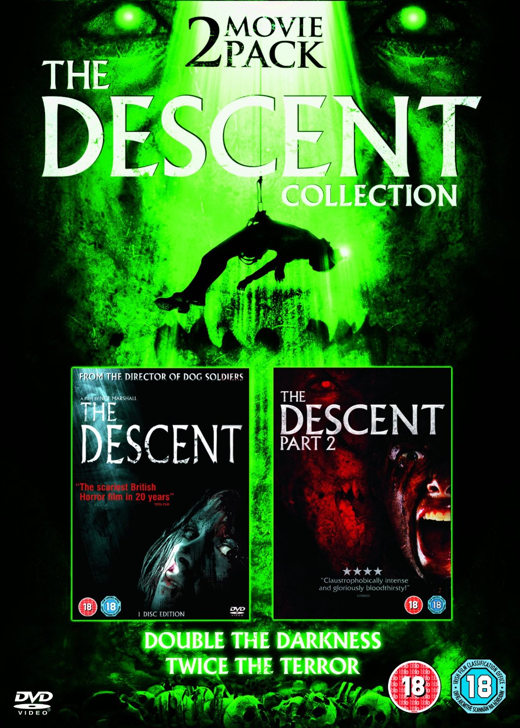Спуск: Дилогія / The Descent: Dilogy (2005-2009) AVC