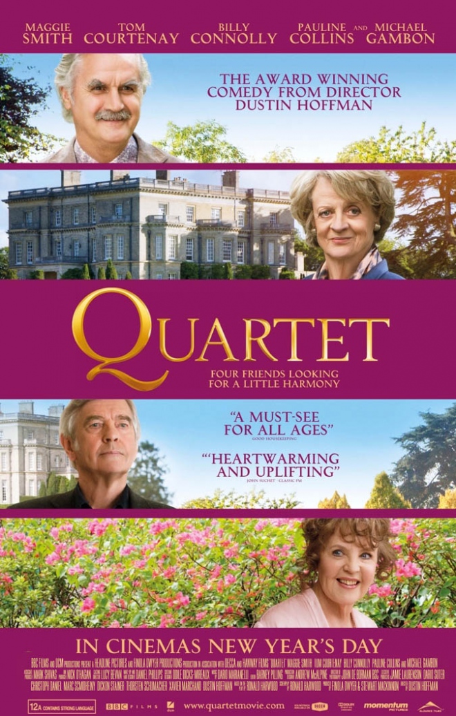 Квартет / Quartet (2012) 720p Ukr/Eng | Sub Eng
