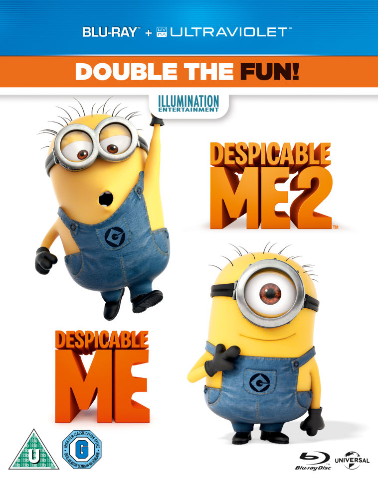Нікчемний Я: Дилогія / Despicable Me: Dilogy (2010/2013) AVC 2xUkr/Eng