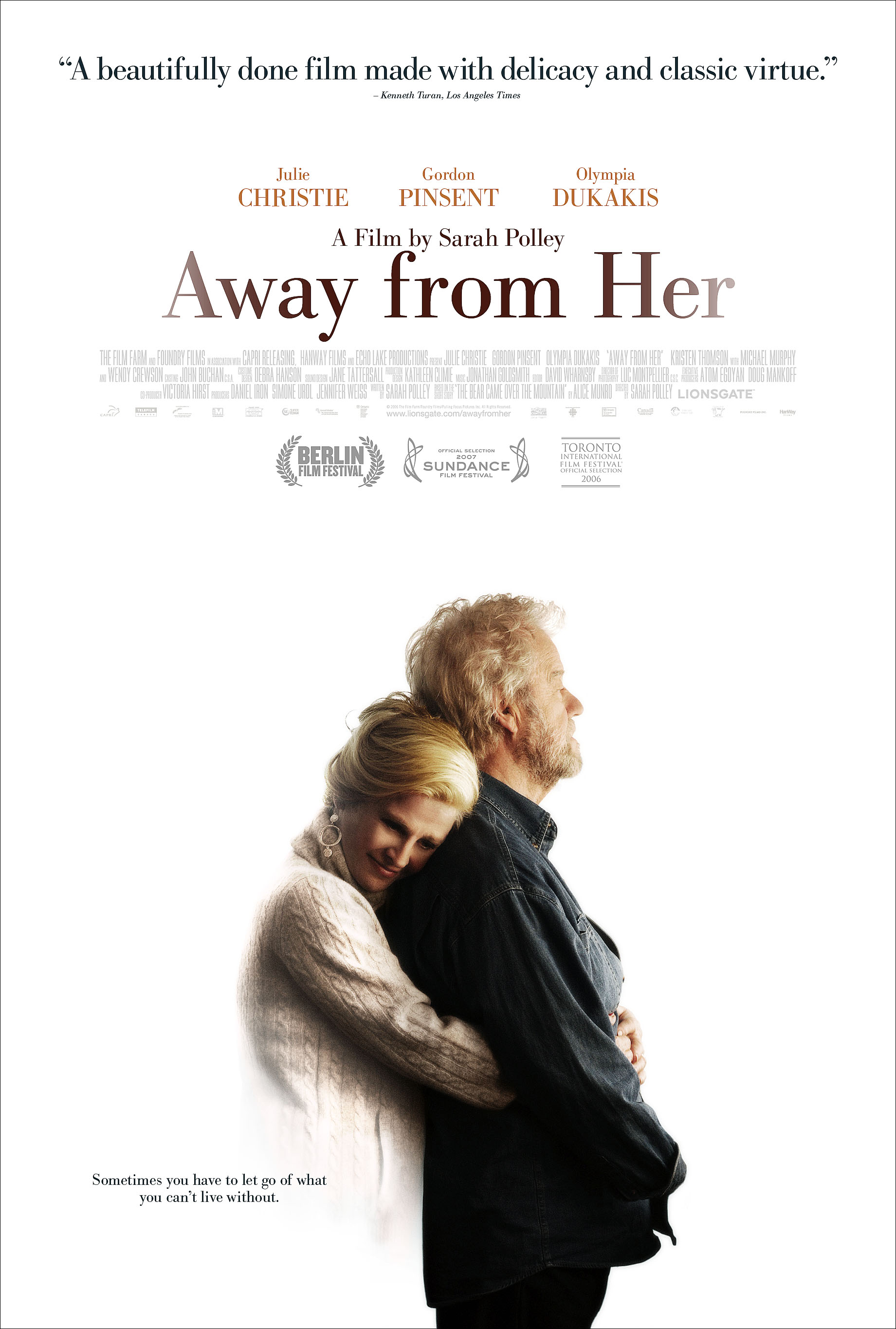 Далеко від неї / Away from Her (2006) WEB-DLRip-AVC Ukr/Eng | Sub Eng