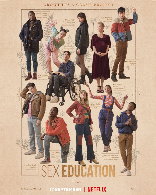 Сексуальна освіта (Сезон 3) / Сексуальне виховання / Sex Education (Season 3) (2021) HEVC WEB-DL 1080p Ukr/Eng | Sub Ukr/Eng