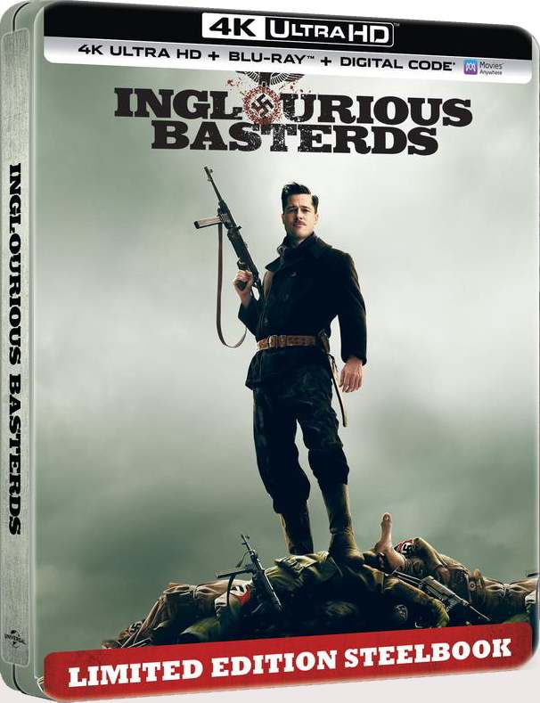 Безславні виродки / Inglourious Basterds (2009) Hybrid UHD BDRemux 4K 2160p HDR Dolby Vision H.265 2xUkr/Eng | Sub Ukr/Eng