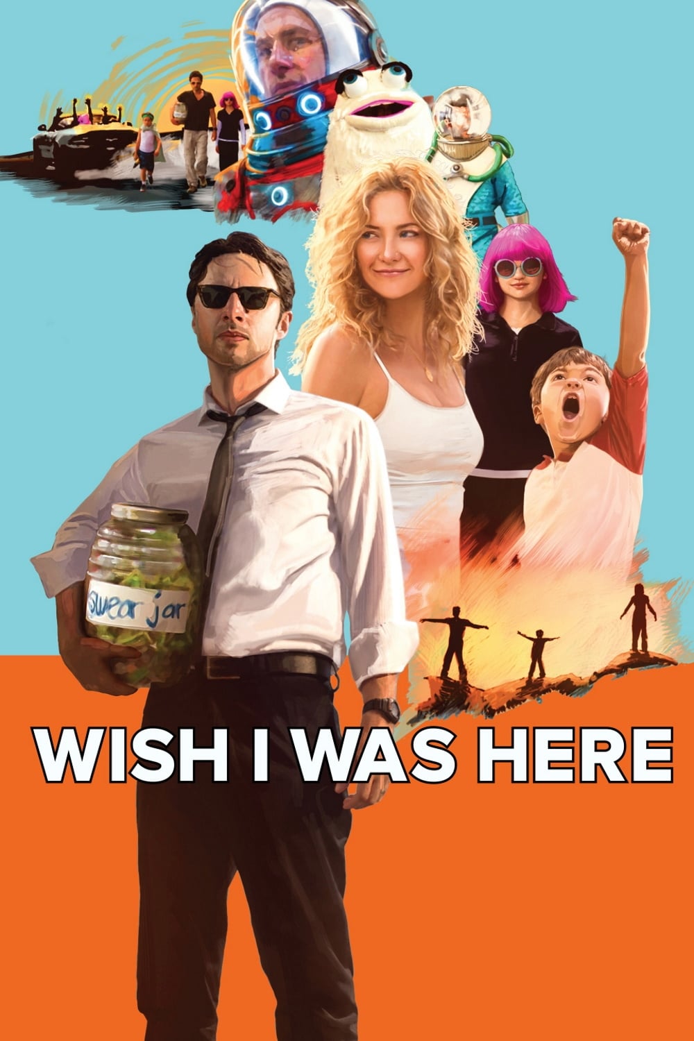 Хотів би я бути тут / Wish I Was Here (2014) BDRip 1080p Ukr/Eng | sub Eng