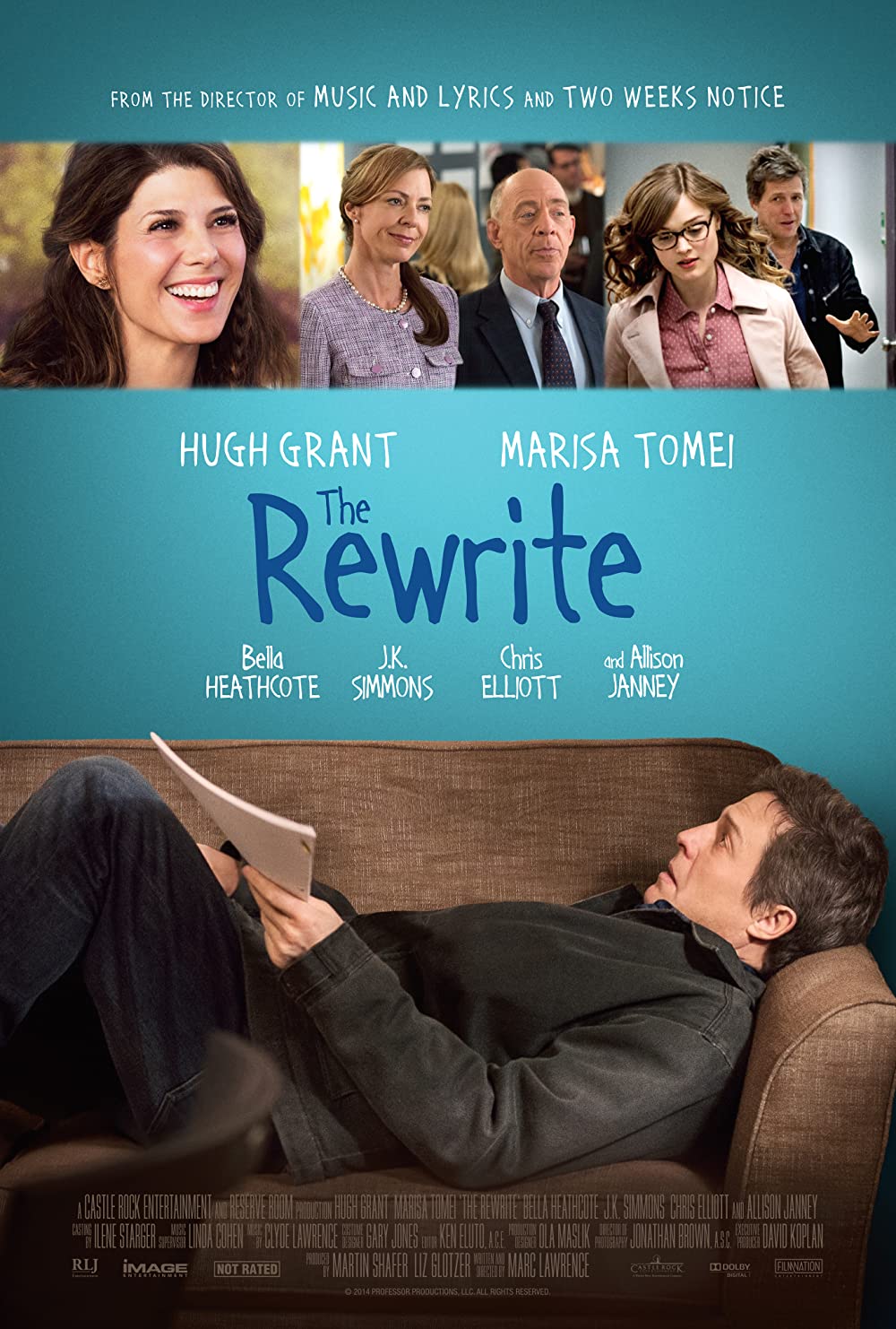 Кохання не за сценарієм / The Rewrite (2014) BDRip-AVC Ukr/Eng | sub Eng