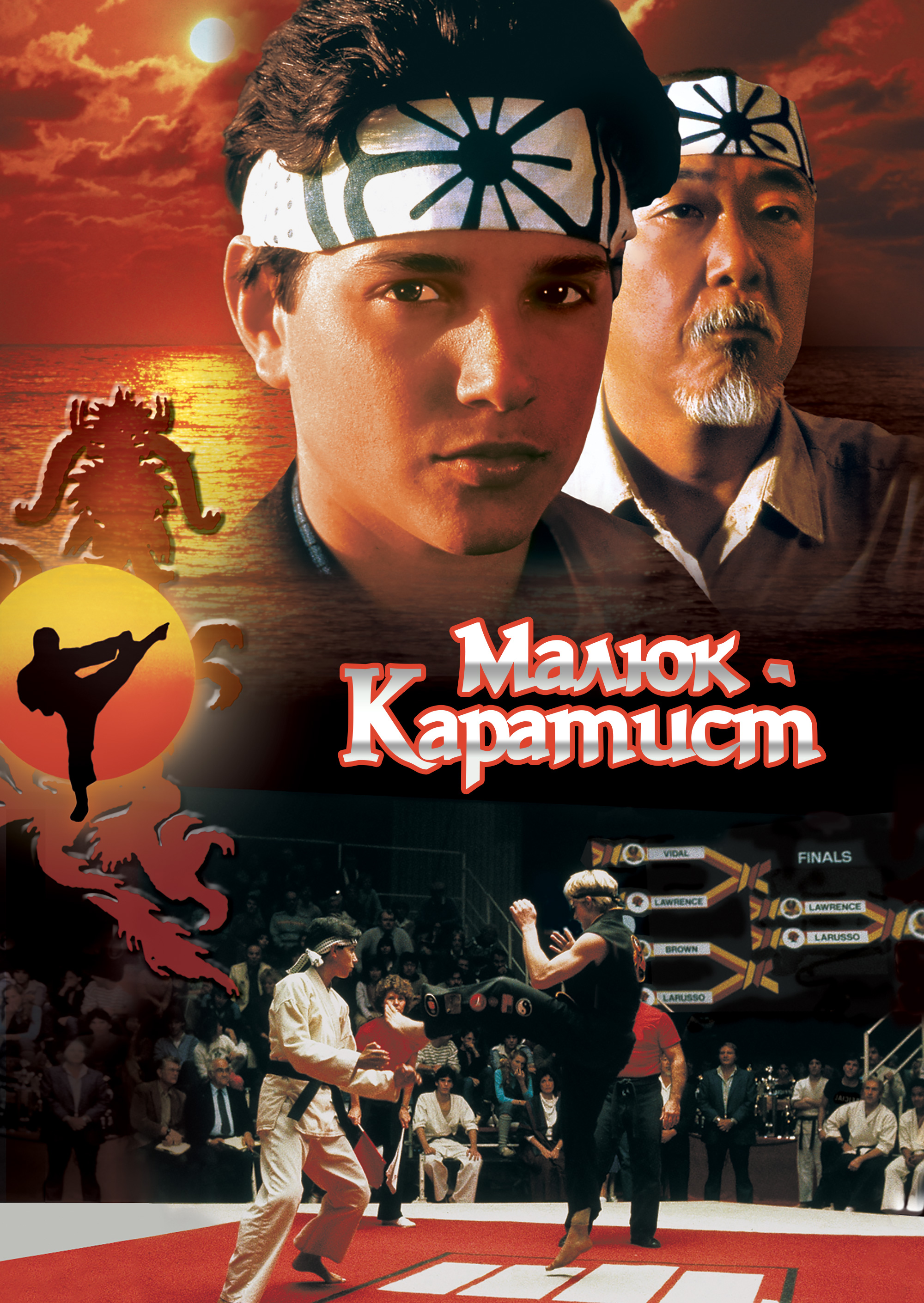 Малюк-каратист. Антологія / The Karate Kid. Anthology (1984-2010) BDRip 1080p H.265 Ukr/Eng | Sub Ukr/Eng